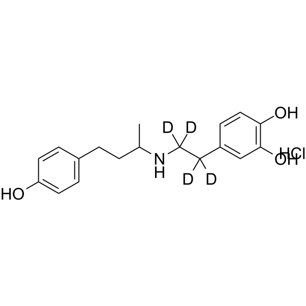 (rac)-Dobutamine-d4 hydrochloride 1246815-74-6